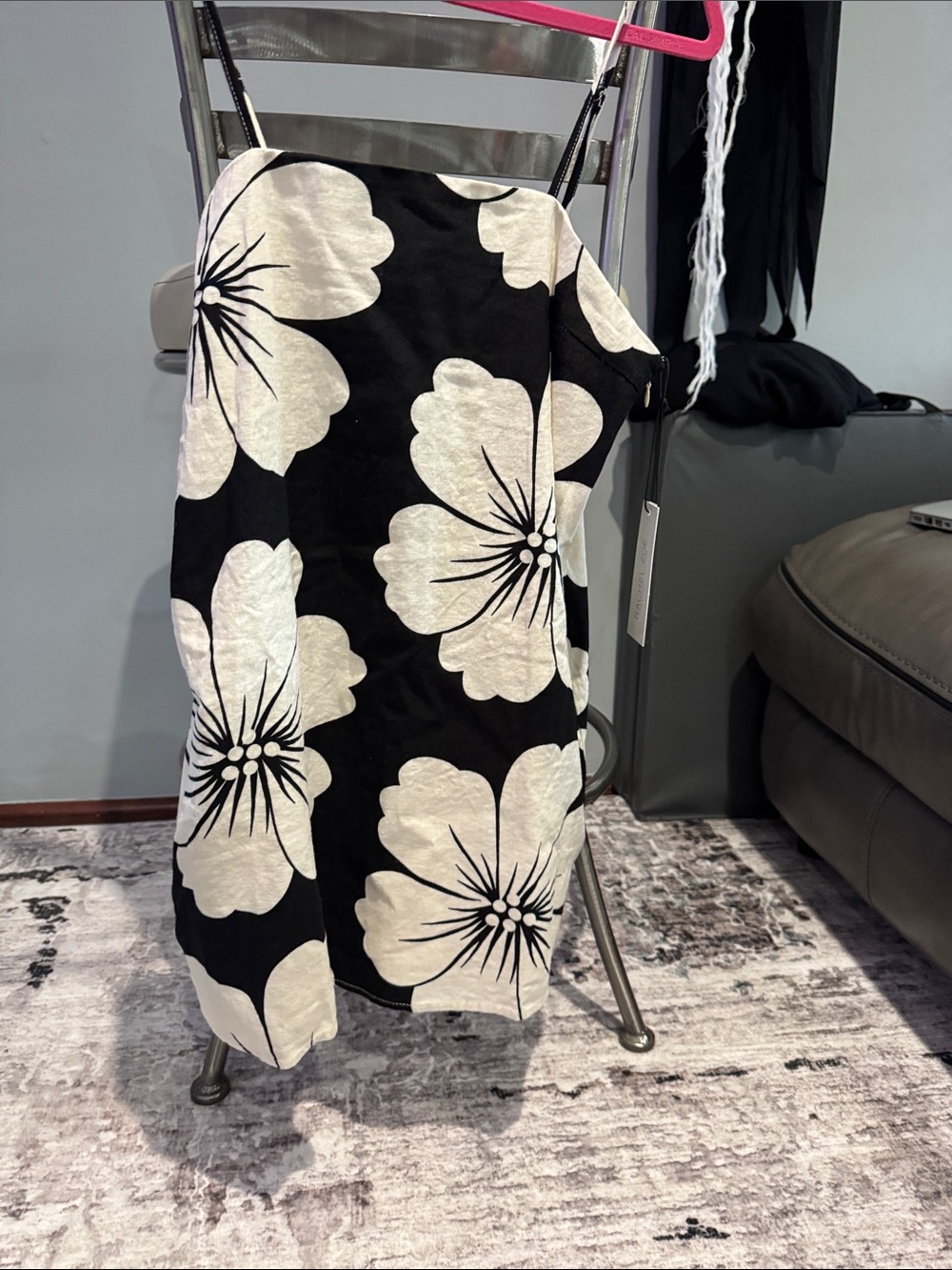 Rachel Roy romper NWT - Small- White Floral Print